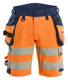 Blaklader High Vis Shorts 11201648 4-weg stretch HiVis fluo oranje-marineblauw(5389)