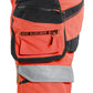 Blaklader High Vis Shorts 11201648 4-weg stretch HiVis fluo rood-zwart(5599)