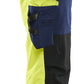 Blaklader High vis 4-weg stretch Werkbroeken 11221648 HiVis fluo geel-marineblauw(3389)