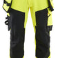 Blaklader High vis 4-weg stretch Werkbroeken 11221648 HiVis fluo geel-zwart(3399)