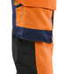 Blaklader High Vis Werkbroeken 11221648 4-weg stretch HiVis fluo oranje-marineblauw(5389)
