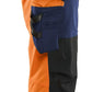 Blaklader High Vis Werkbroeken 11221648 4-weg stretch HiVis fluo oranje-marineblauw(5389)