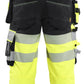Blaklader High Vis Piraatbroeken 11231648 4-weg stretch High Vis gereedschapzakken fluo geel-zwart(3399)