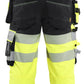 Blaklader High vis Piraatbroeken 11231648 4-weg stretch High Vis gereedschapzakken fluo geel-zwart(3399)