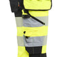 Blaklader High vis Piraatbroeken 11231648 4-weg stretch High Vis gereedschapzakken fluo geel-zwart(3399)