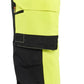 Blaklader High vis Werkbroeken 11241648 4-weg stretch HiVis fluo geel-zwart(3399)