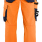Blaklader High Vis Werkbroeken 11241648 4-weg stretch HiVis fluo oranje-marineblauw(5389)