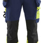 Blaklader High Vis Werkbroeken 11251648 4-weg stretch HiVis marineblauw-fluo geel(8933)