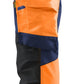 Blaklader High vis 4-weg stretch Werkbroeken 11251648 HiVis marineblauw-oranje(8953)