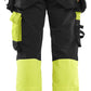 Blaklader High vis Werkbroeken 11251648 4-weg stretch HiVis zwart-fluo geel(9933)
