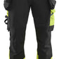 Blaklader High vis Werkbroeken 11251648 4-weg stretch HiVis zwart-fluo geel(9933)
