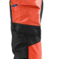 Blaklader High vis Werkbroeken 11251648 4-weg stretch HiVis zwart-fluo rood(9955)