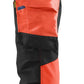 Blaklader High Vis Werkbroeken 11251648 4-weg stretch HiVis zwart-fluo rood(9955)