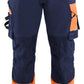 Blaklader High Vis Werkbroeken 11261648 4-weg stretch HiVis marineblauw-oranje(8953)