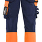 Blaklader High Vis Werkbroeken 11261648 4-weg stretch HiVis marineblauw-oranje(8953)