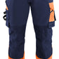 Blaklader High vis Werkbroeken 11261648 4-weg stretch HiVis marineblauw-oranje(8953)