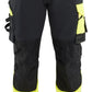 Blaklader High vis Werkbroeken 11261648 4-weg stretch HiVis zwart-fluo geel(9933)