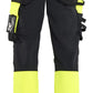 Blaklader High vis Werkbroeken 11261648 4-weg stretch HiVis zwart-fluo geel(9933)