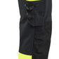 Blaklader High Vis Werkbroeken 11261648 4-weg stretch HiVis zwart-fluo geel(9933)