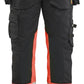 Blaklader High Vis Werkbroeken 11301149 HiVis stretch zwart-fluo rood(9955)