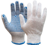 OXXA Basic Handschoen Knitter 12-241 blauw-wit-groen