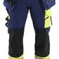 Blaklader High vis ToolRig Werkbroeken 11451648 4-weg stretch HiVis marineblauw-fluo geel(8933)