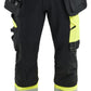 Blaklader High vis ToolRig Werkbroeken 11451648 4-weg stretch HiVis zwart-fluo geel(9933)