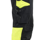 Blaklader High vis ToolRig Werkbroeken 11451648 4-weg stretch HiVis zwart-fluo geel(9933)