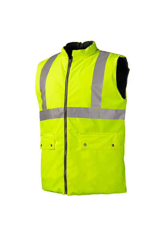 Sioen Bodywarmers Arras  fluo-geel