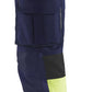 Blaklader Werkbroeken 11931642 marineblauw-fluo geel(8933)