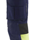 Blaklader Werkbroeken 11931642 marineblauw-fluo geel(8933)