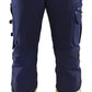 Blaklader Werkbroeken 11931642 marineblauw-fluo geel(8933)