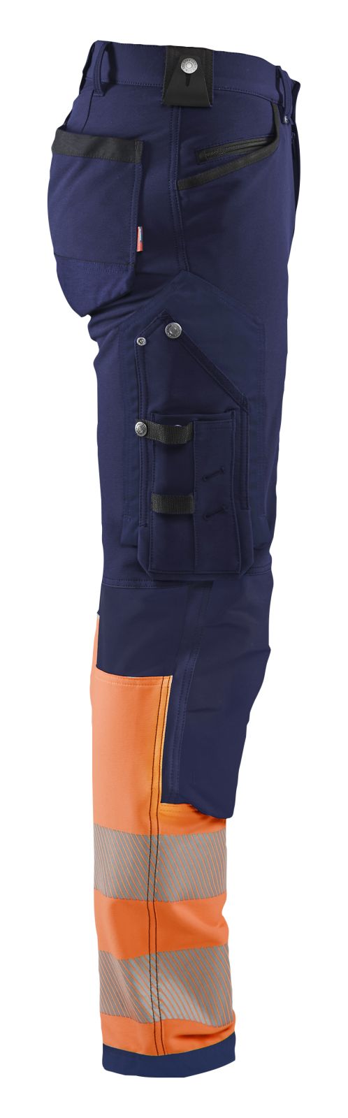 Blaklader Werkbroeken 11931642 marineblauw-oranje(8953)
