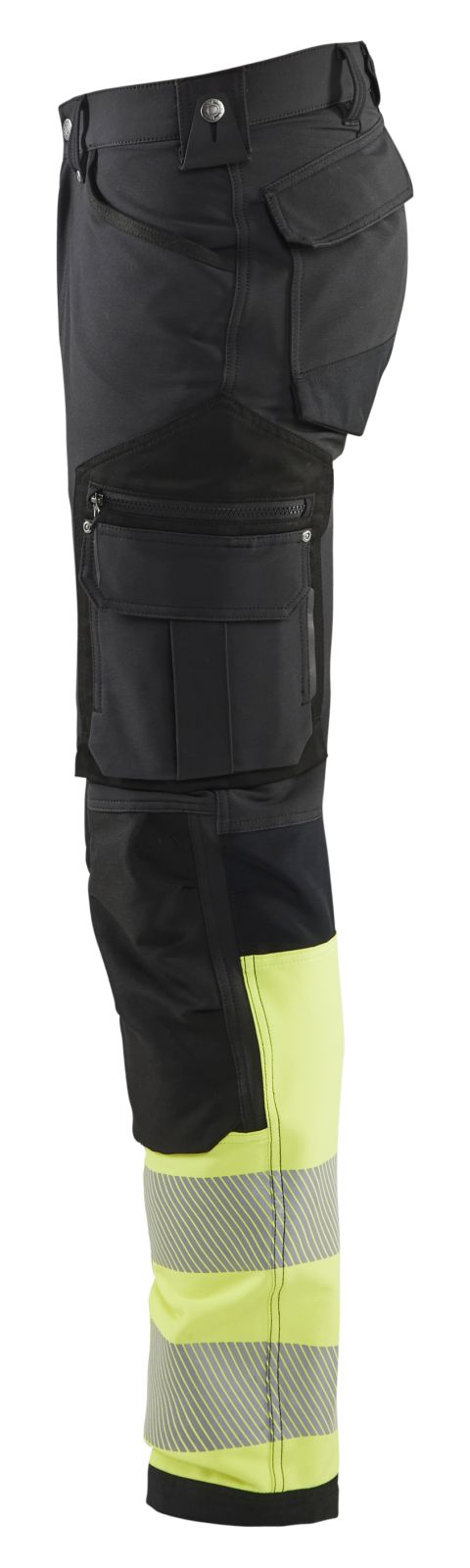 Blaklader Werkbroeken 11931642 zwart-fluo geel(9933)