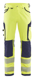 Blaklader Werkbroeken 11971642 fluo geel-marineblauw(3389)