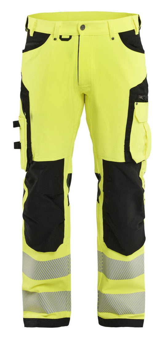 Blaklader Werkbroeken 11971642 fluo geel-zwart(3399)