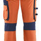 Blaklader Werkbroeken 11971642 fluo oranje-marineblauw(5389)
