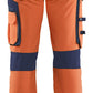 Blaklader Werkbroeken 11971642 fluo oranje-marineblauw(5389)