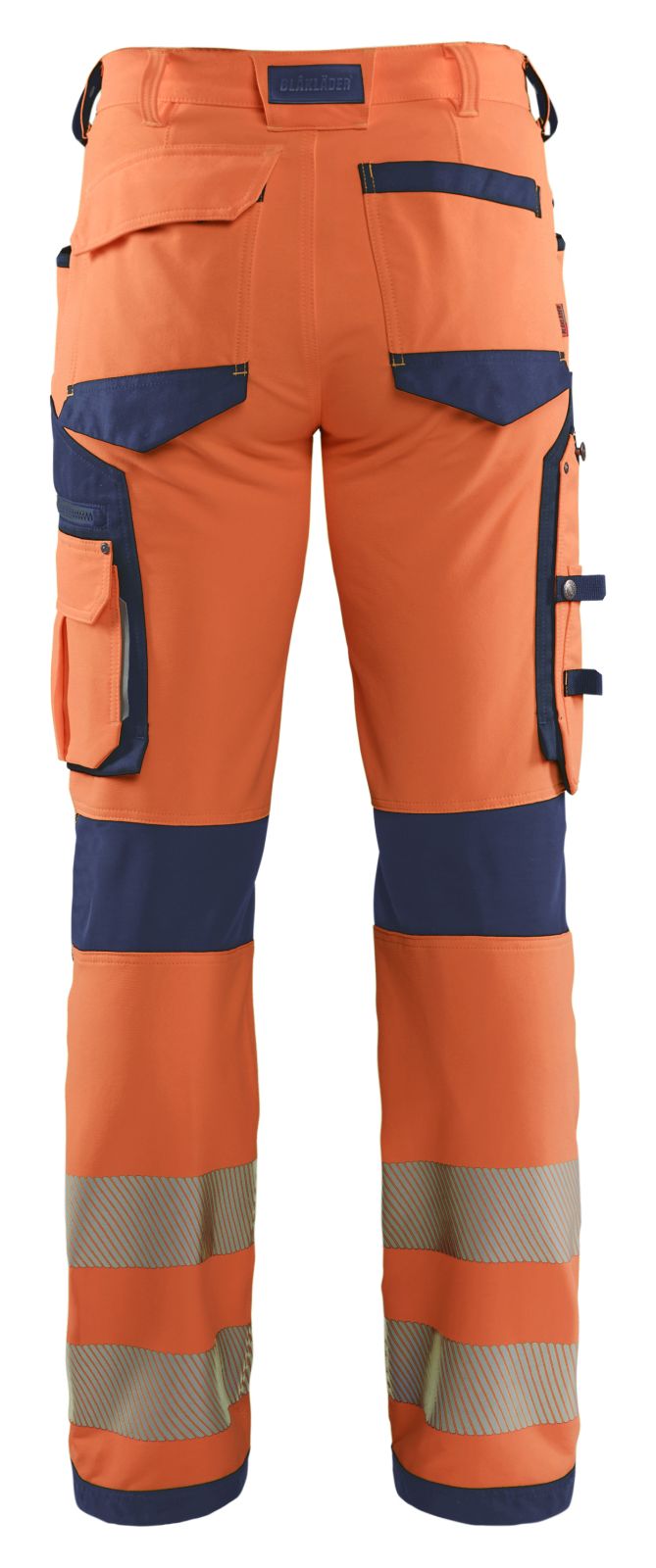 Blaklader Werkbroeken 11971642 fluo oranje-marineblauw(5389)