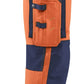 Blaklader Werkbroeken 11971642 fluo oranje-marineblauw(5389)
