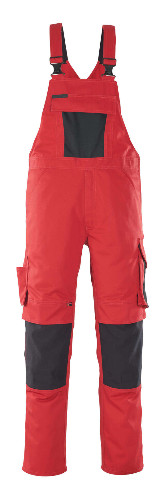 Mascot Unique Am. Overalls 12069-203 Leipzig rood-zwart(0209)