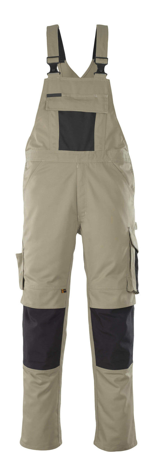 Mascot Unique Am. Overalls 12069-203 Leipzig lichtkhaki-zwart(5509)