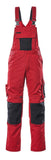 Mascot Unique Am. Overalls 12169-442 Augsburg rood-zwart(0209)
