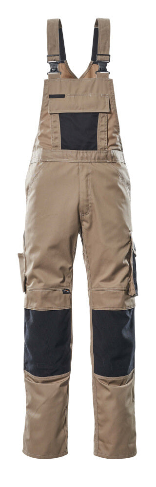 Mascot Unique Am. Overalls 12169-442 Augsburg lichtkhaki-zwart(5509)