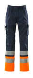 Mascot Safe Compete Broeken 12379-430 Patos marineblauw-fluo oranje(0114)