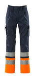 Mascot Safe Compete Broeken 12379-430 Patos marineblauw-fluo oranje(0114)