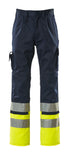 Mascot Safe Compete Broeken 12379-430 Patos marineblauw-fluo geel(0117)