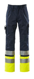 Mascot Safe Compete Broeken 12379-430 Patos marineblauw-fluo geel(0117)