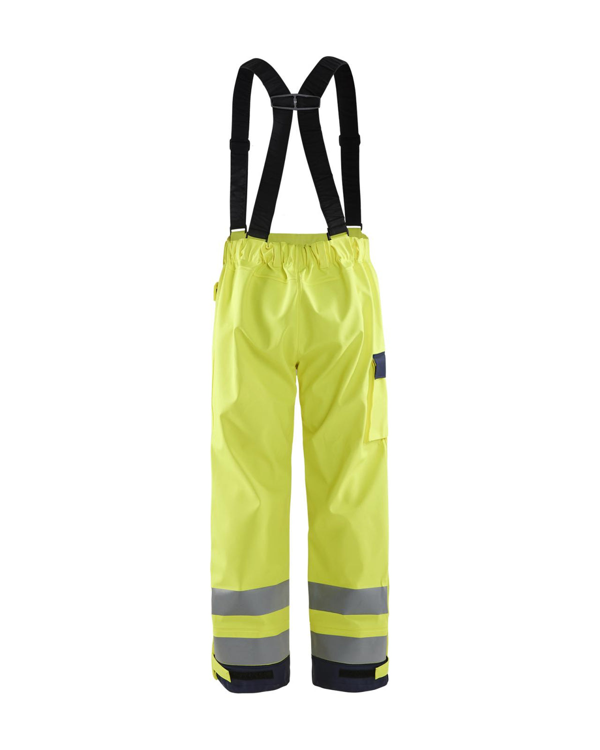 Blaklader Werkbroeken 13132022 fluo geel-marineblauw(3389)