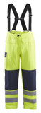 Blaklader Werkbroeken 13132022 fluo geel-marineblauw(3389)